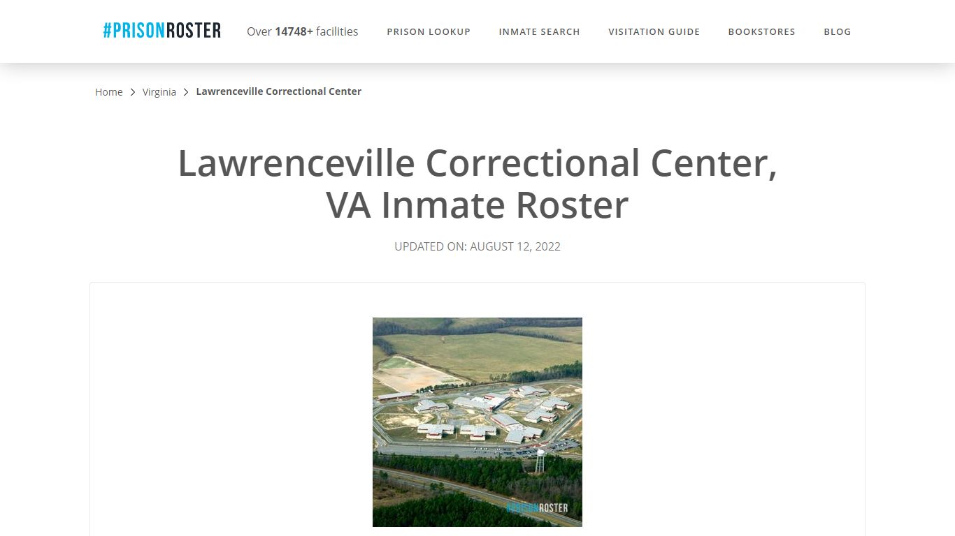 Lawrenceville Correctional Center, VA Inmate Roster - Prisonroster